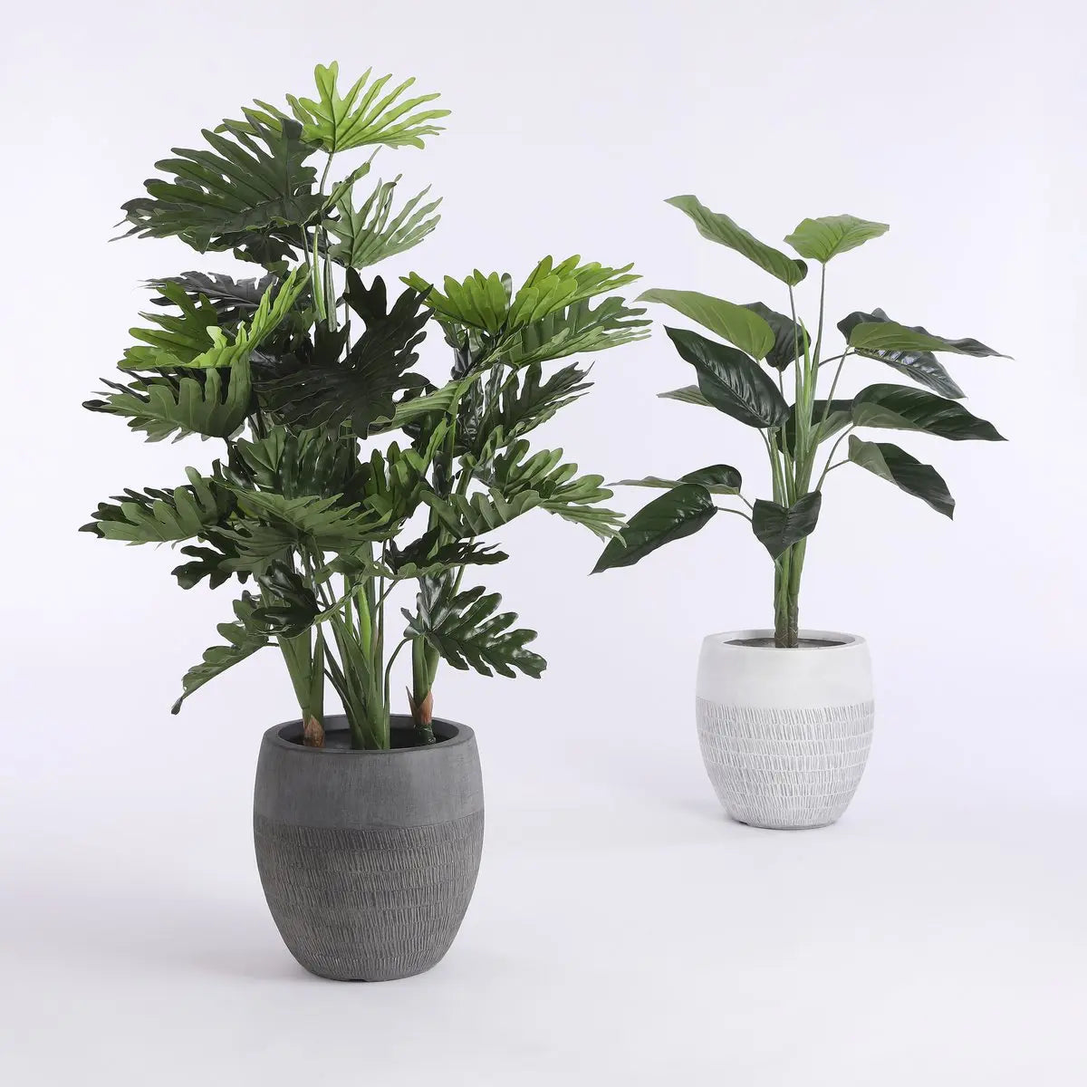 Philodendron Kunstplant - H100x Ø70 cm - Groen | Perrano Mica Decorations