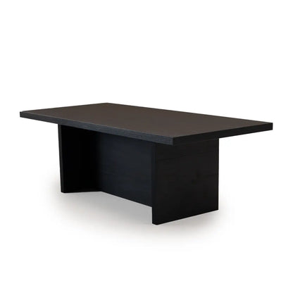 Salontafel Palmer 110 x 50cm, kleur zwart eiken Stalux