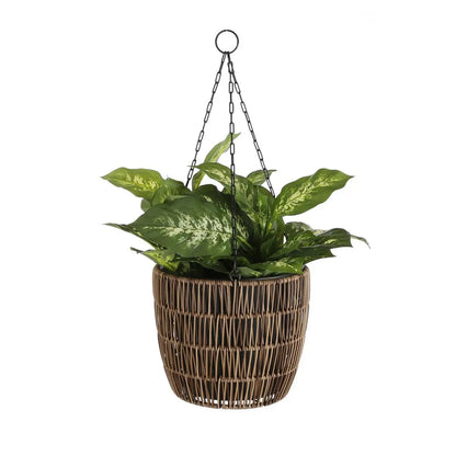 Dieffenbachia Kunstplant in Bloempot Stan - H40 x Ø30 cm | Perrano Mica Decorations