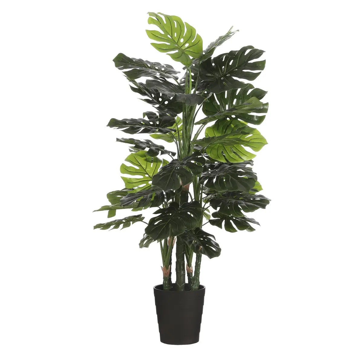 Monstera Kunstplant - H140 x Ø80 cm | Onderhoudsvrij Groene Sfeer | Perrano Mica Decorations