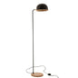 J-Line Staande Lamp Evy - ijzer/hout - zwart/naturel J-Line