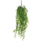 Ficus Kunst Hangplant - H81 cm - Groen | Perrano Mica Decorations