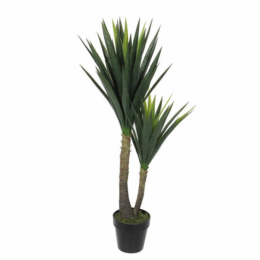 Yucca Kunstplant - H120 x Ø60 cm - Realistische Groene Eyecatcher | Perrano Mica Decorations