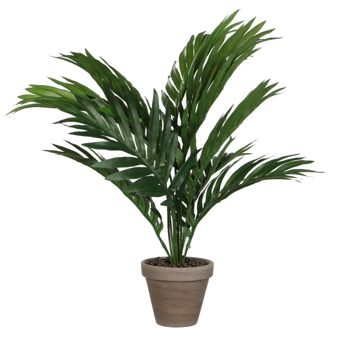 Areca Palm Kunstplant in Bloempot Stan - H45 x Ø60 cm - Groen | Perrano Mica Decorations