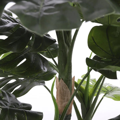 Monstera Kunstplant - H140 x Ø80 cm | Onderhoudsvrij Groene Sfeer | Perrano Mica Decorations